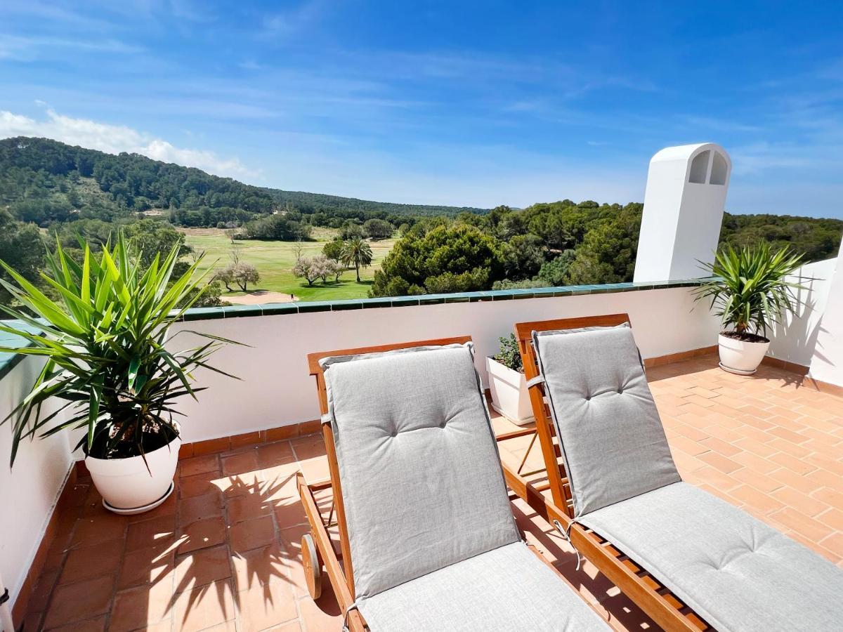 Apartamento Atardecer En Menorca Son Parc Vista Al Campo De Golf Экстерьер фото