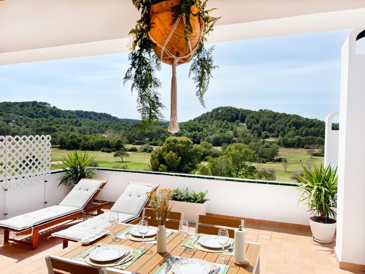 Apartamento Atardecer En Menorca Son Parc Vista Al Campo De Golf Экстерьер фото